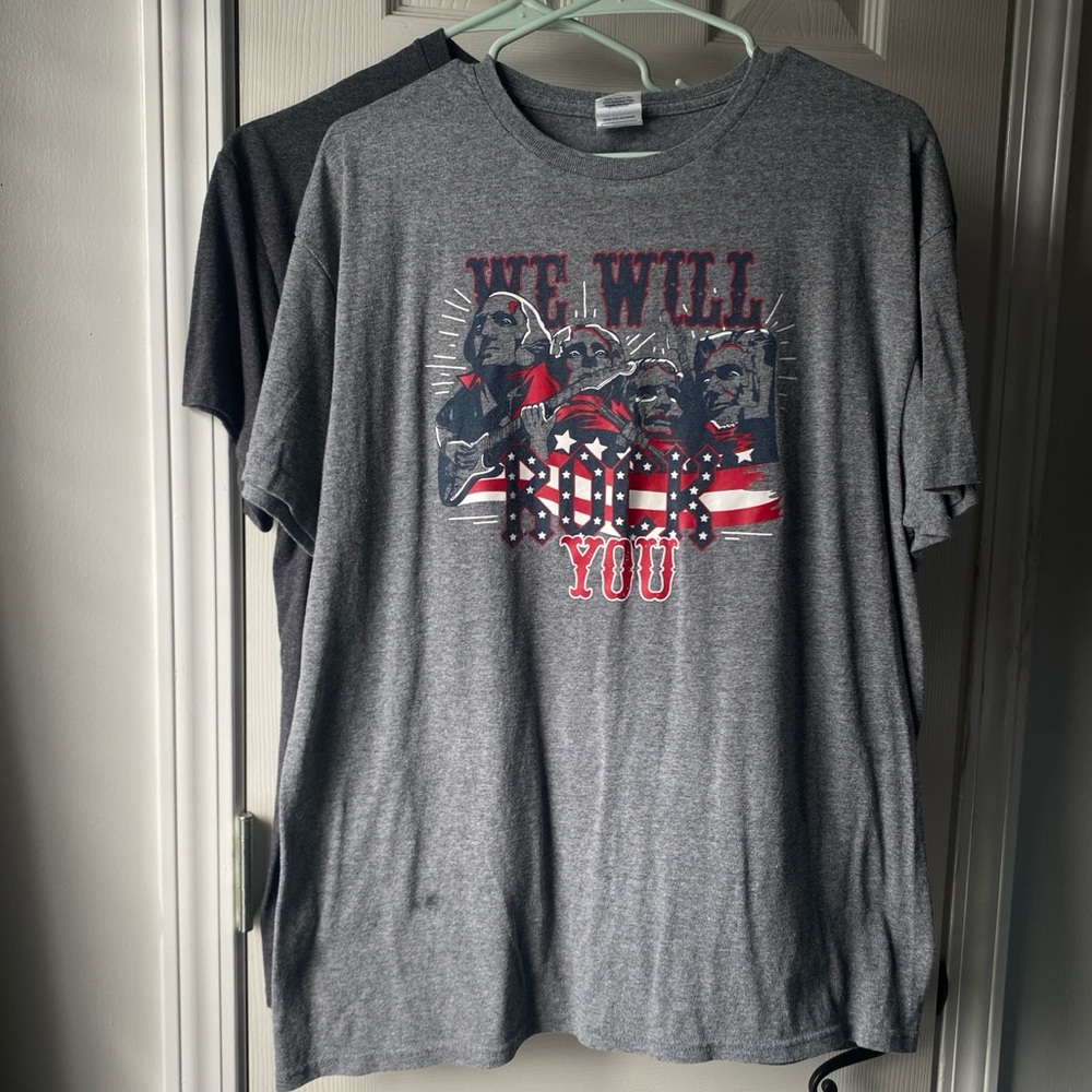 Funny Patriotic Tees - Lot of 2 - Size L
